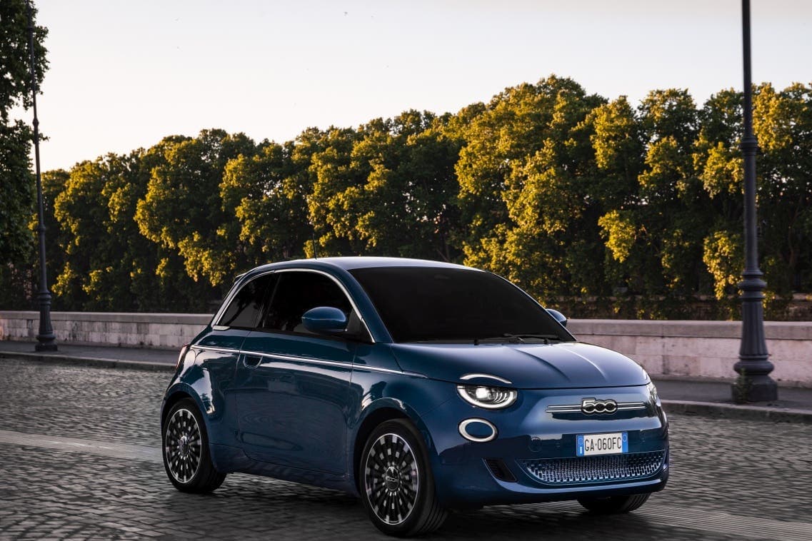 Fiat 500e receives maximum £3,750 Electric Car Grant