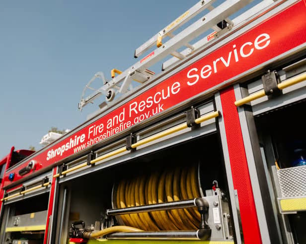 Shropshire Fire and Rescue Stock