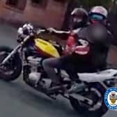The motorcyclists