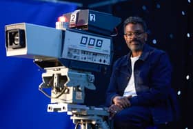 Romesh Ranganathan appearing in a BBC campaign
