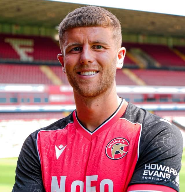 Ryan Leak has penned a one-year deal with an option year at Walsall.
