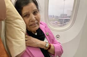 Ms Kaur's leg was clamped when she suffered bleeding during the hysterectomy