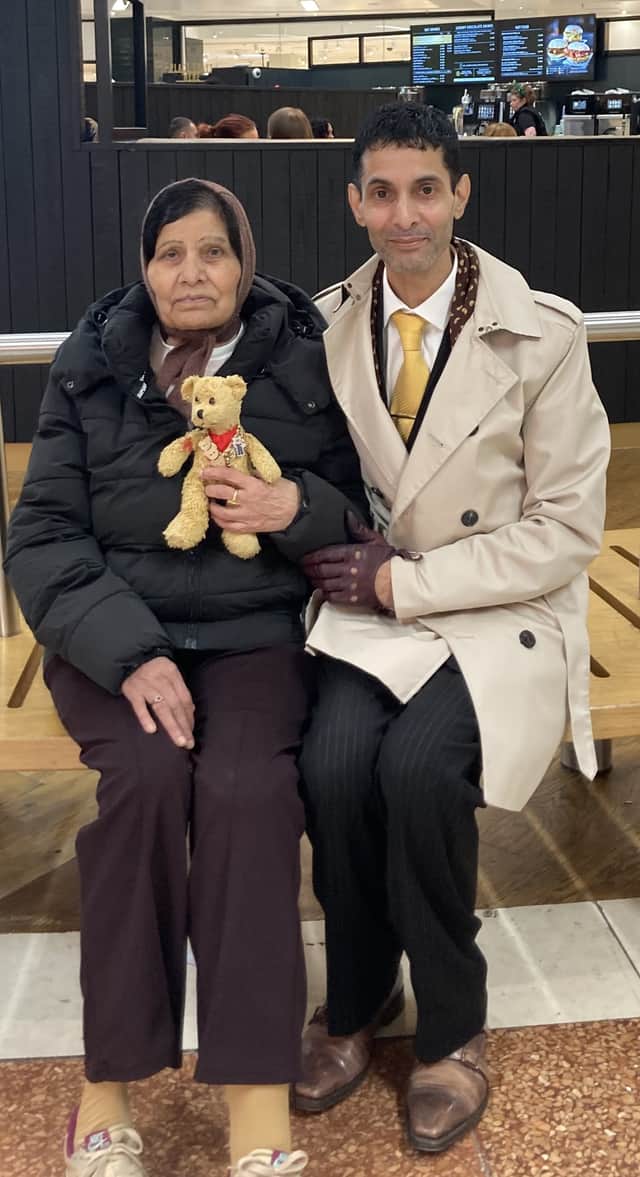 Ms Kaur is now supported by her son Sawarn Kaur