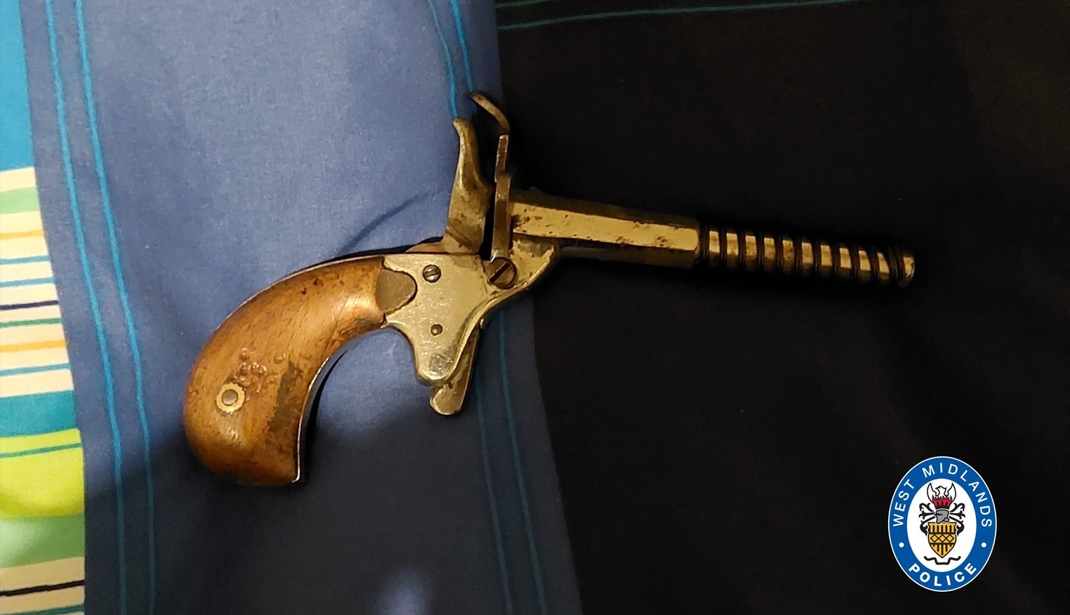West Midlands man jailed after police found parlour pistol in shoe