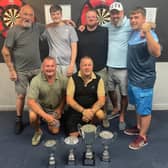 Parkes Hall, who won the Coseley Friday league and cup