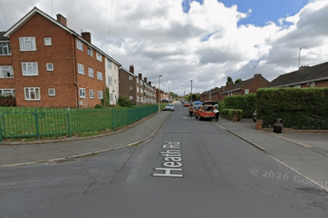 Heath Road, Netherton, where the works are set to take place