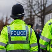 Police officers on patrol