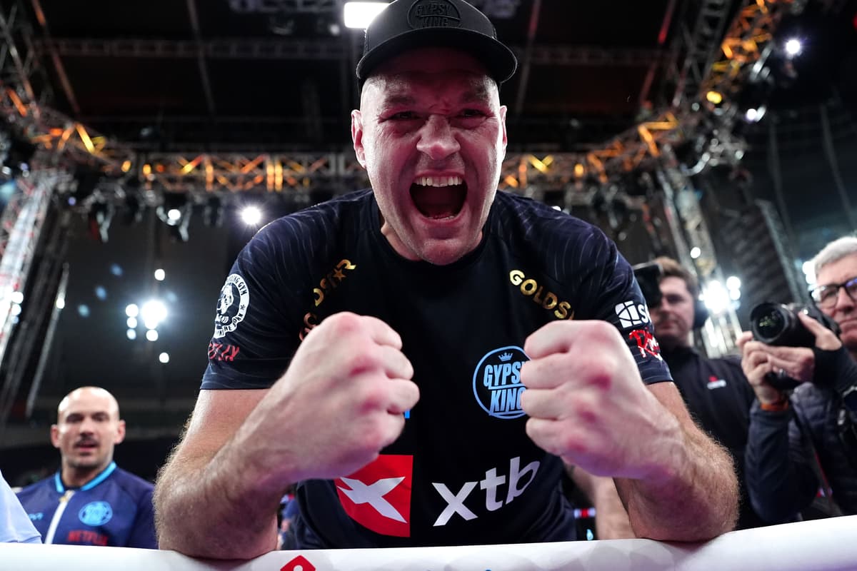 ‘I’m Mr Slim now’ – Tyson Fury weighs in 26lbs lighter than rival Mariusz ...