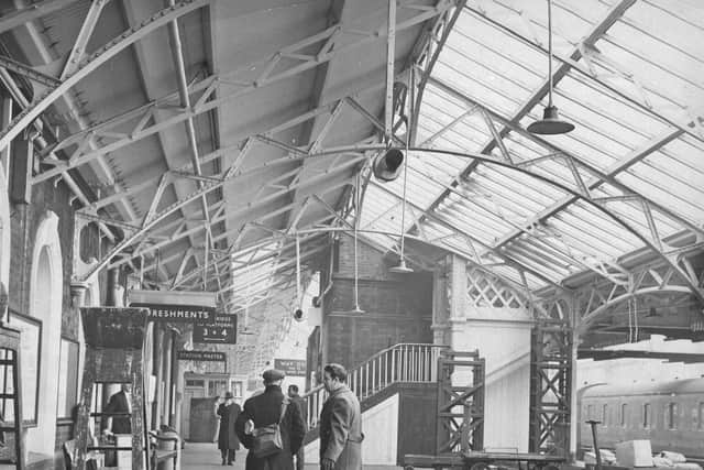 Wolverhampton Low Level Station pictured ahead of the Queen’s visit in 1962