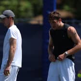 Andy Murray with Jack Draper