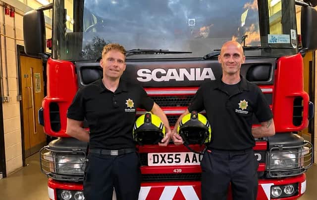 Paul and Dan from Kinver fire station