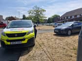 Scene of stabbing on Dimbles Lane, Lichfield