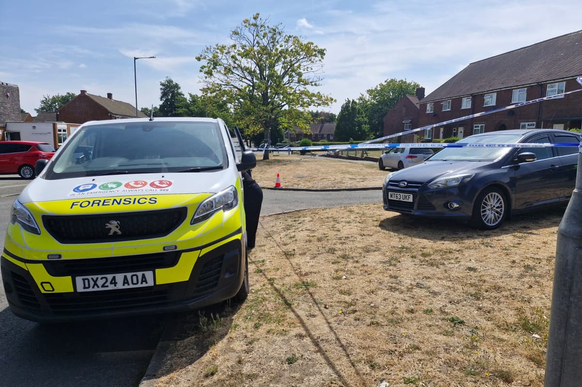 9 pictures capture large cordon in place after Lichfield stabbing