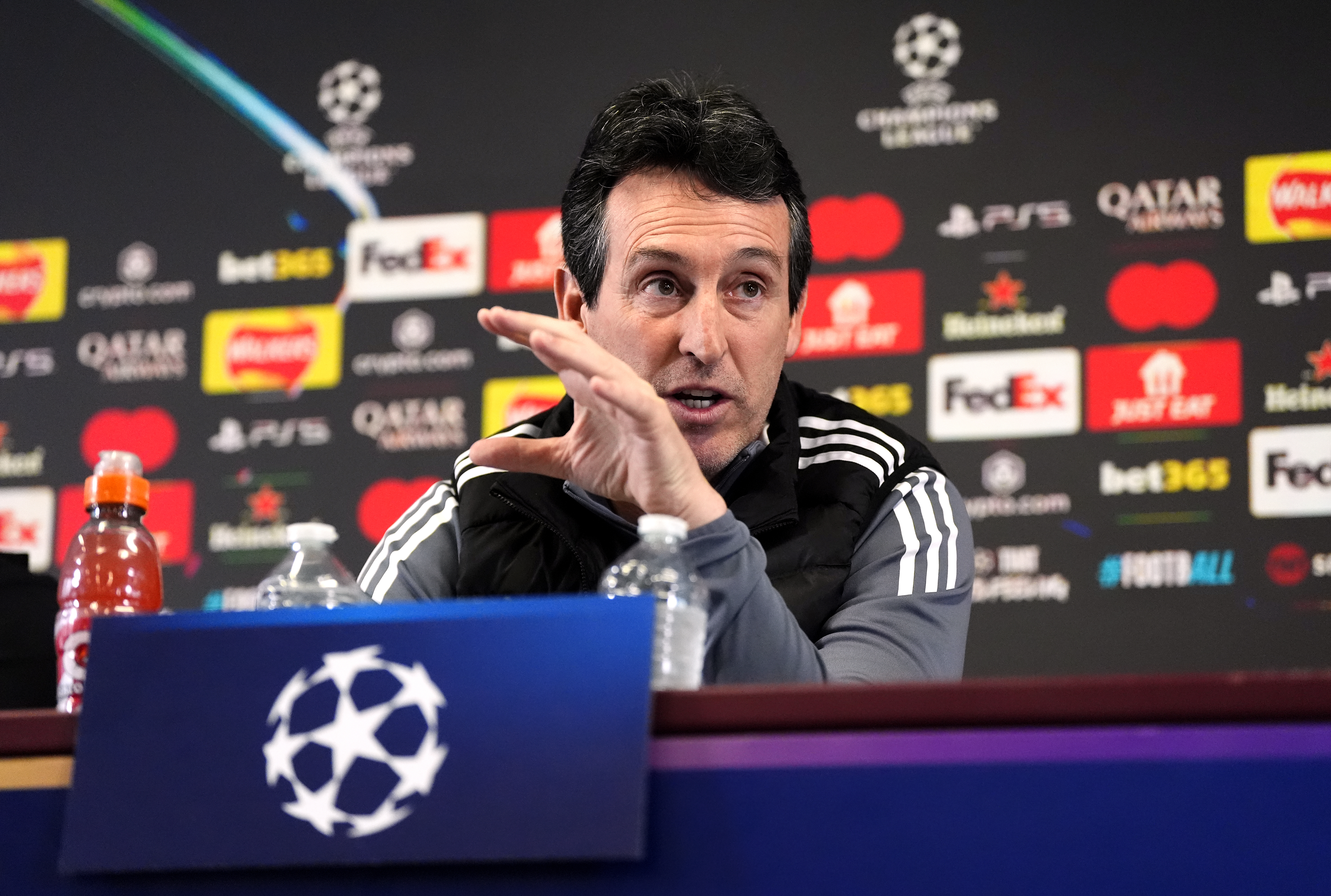 Unai Emery doubles down on Aston Villa future Champions League ...