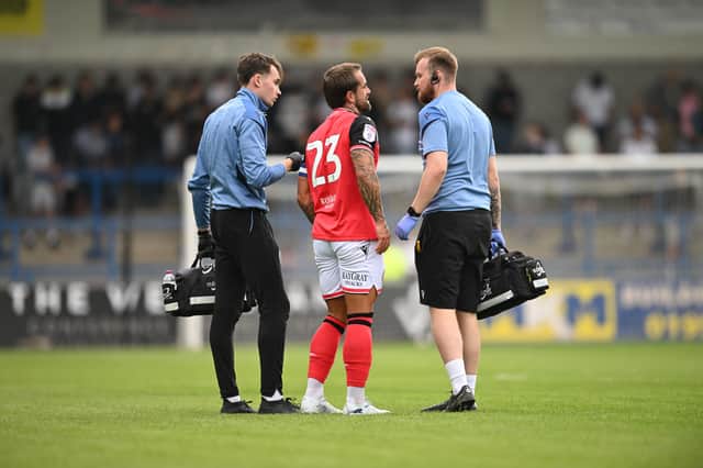 Walsall midfielder Alex Pattison suffered a hamstring injury in pre-season.