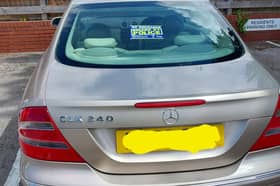 Seized Mercedes had no insurance or MoT