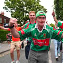 Mayo fans celebrate