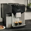 The Siemens EQ500 TQ513GB1 makes a wide range of coffee drinks and can prepare two cups at once for added convenience.
