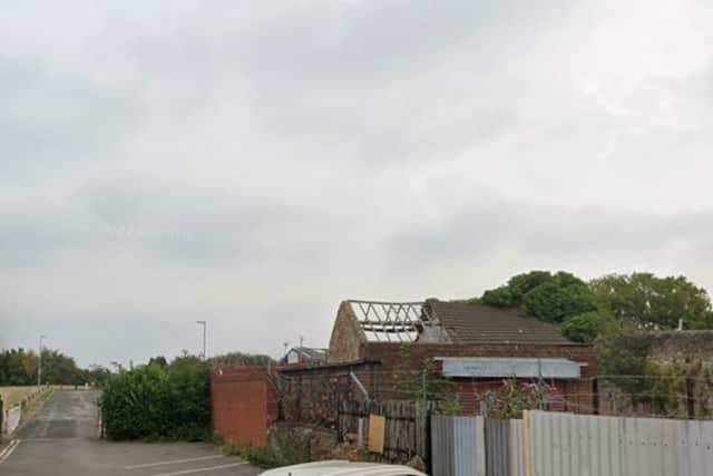 The derelict barn in Vale Street, Upper Gornal