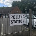 A polling station in Willenhall in 2024