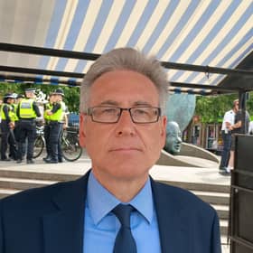 Police and crime commissioner Simon Foster