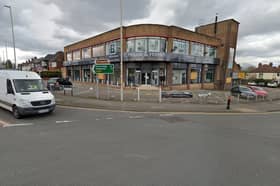 The former showroom in Mucklow Hill, Halesowen.