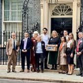 Chinook families in Downing Street