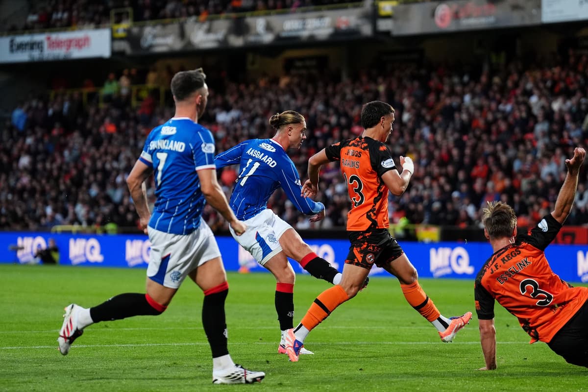 Thelo Aasgaard rescues point for Rangers in Derek McInnes’ first game in ...