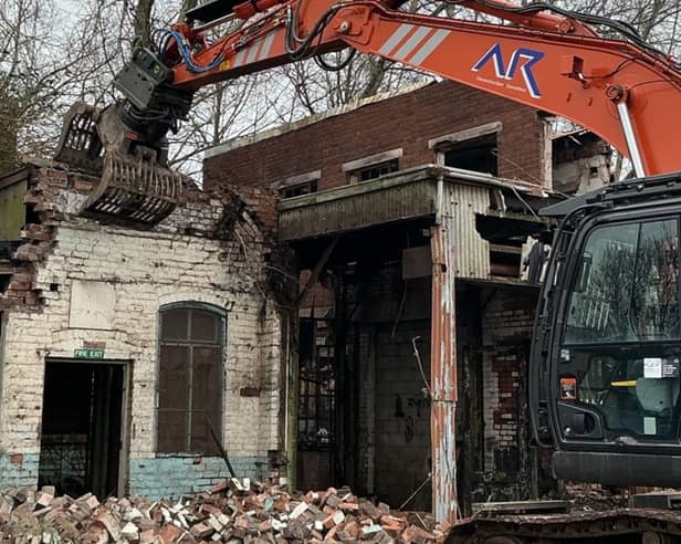 Demolition On Moat Street January