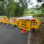 Chase Road has been closed off by Staffordshire Council due to the increased risk of wildfires