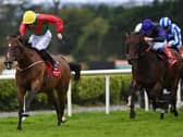Dunum (left) on his way to victory at Galway