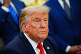 US President Donald Trump