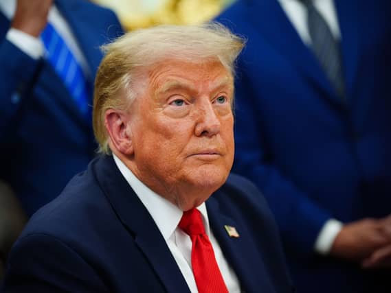 US President Donald Trump