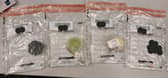 Class A and B drugs seized from Walsall