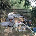 Fly-tipping near Gnosall