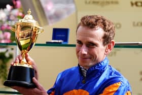Ryan Moore will make a rare Shergar Cup appearance on Saturday