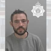 Damian Badger was sent to prison for six months. Photo: West Mercia Police