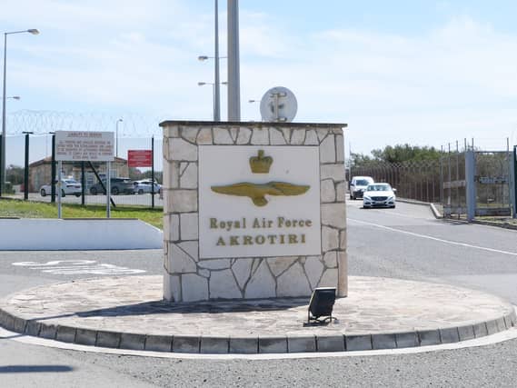 A general view of RAF Akrotiri in Cyprus