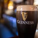 A pint of Guinness
