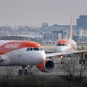 An easyJet plane