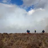 Fire crews work to tackle blaze on Cannock Chase