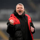 Doncaster Rovers Grant McCann celebrates