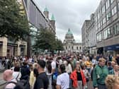 Fleadh crowds in Belfast