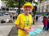 Davy Taylor, one of the 1,300 volunteers at the Fleadh in Belfast