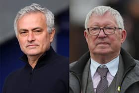 Composite image of Jose Mourinho and Sir Alex Ferguson