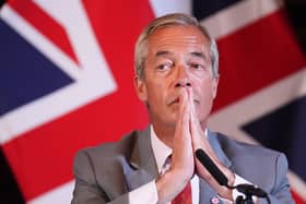 Reform UK press conference – London