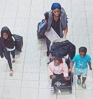 Police are looking for a missing woman and her children