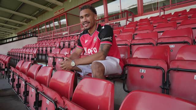 Roman Dixon joined Walsall earlier this summer following his release by Everton.