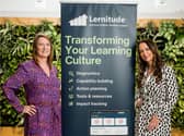 L-R: Lernitude founders - Becky Newell and Lindsey Flynn