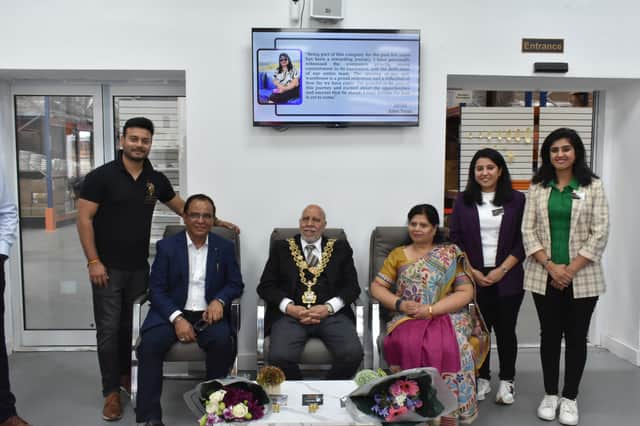 The Mayor of Birmingham - Councillor Zaker Choudhry  - at the launch of HoReCaGold Wholesale